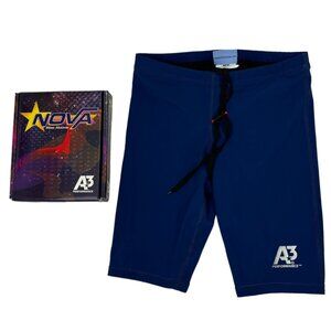 A3 Performance Men's NOVA Jammer Racing Tech Suit 12 & Under Compliant Size 26